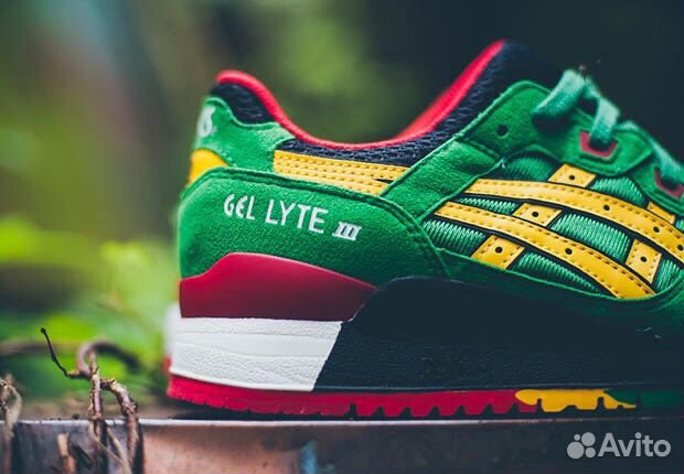 Asics gel store lyte rasta pack