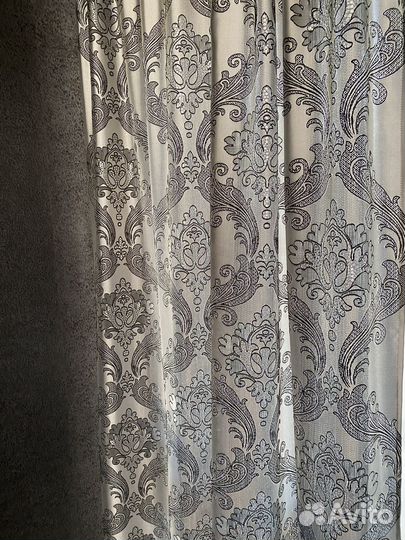 Комплект шторы и тюль бу