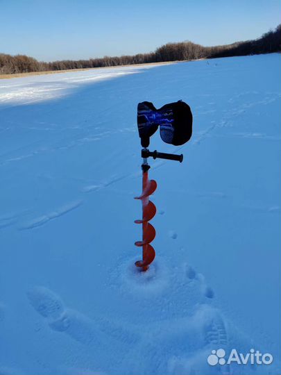 Ледобур шуруповерт. 2 акб