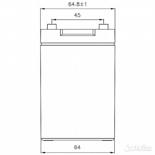 Аккумуляторы CSB hrl1234w HR1234