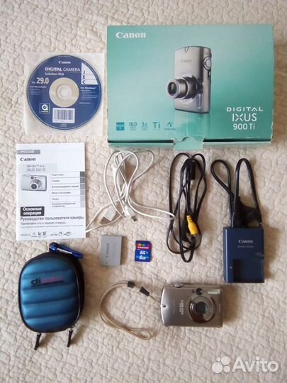 Фотоаппарат Canon ixus 900Ti
