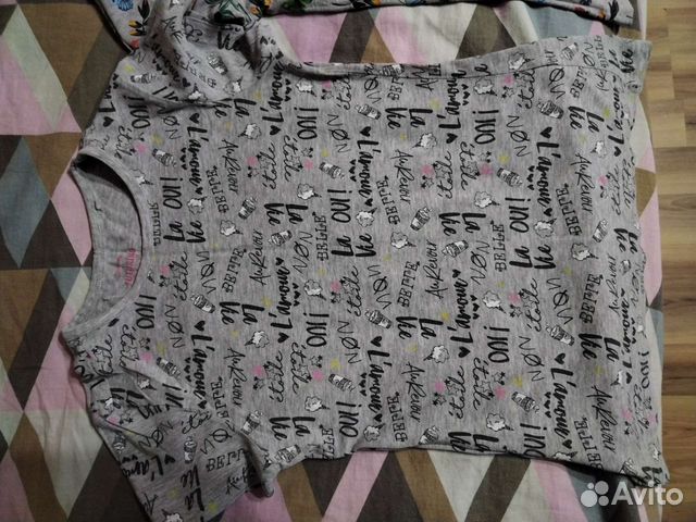 Футболки для девочки и колготки капроновые