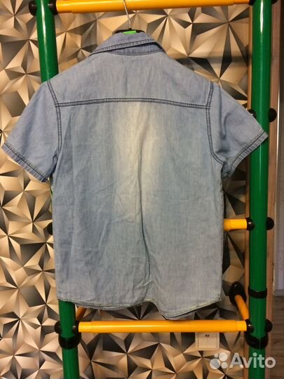 Джинсовая рубашка для мальчика