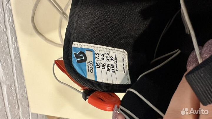 Сноубордические ботинки burton coco 38-39