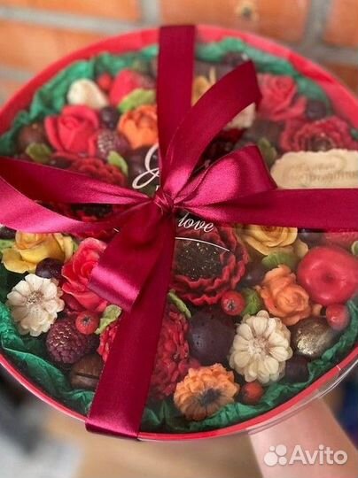 Съедобный букет ручной работы