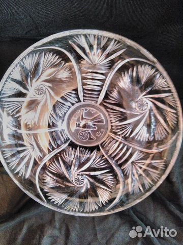 Хрустальное блюдо