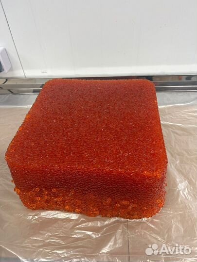 Красная икра кета