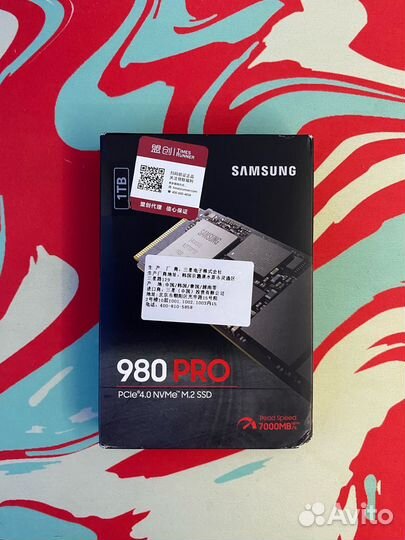 Ssd samsung 980 pro 1tb (новый)