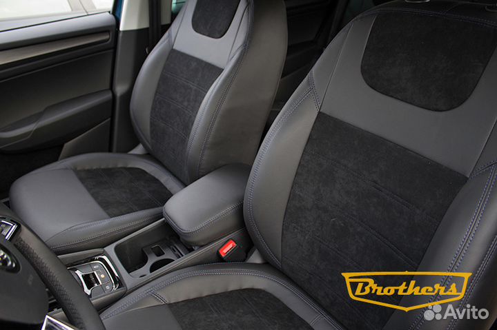 Чехлы Премиум класса на Skoda Kodiaq, 2016 - н.в