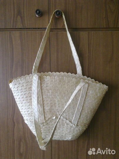 Сумки плетеные, соломка, для рукоделия/ремонта