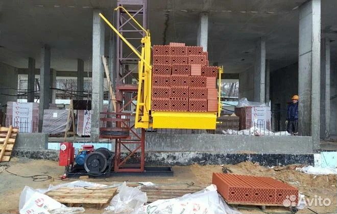 Подъемник строительный аренда 1500кг 2000кг