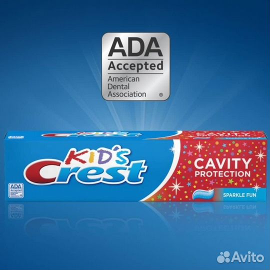 Crest Kids детская зубная паста