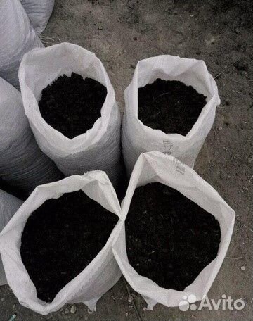 Чернозем в мешках