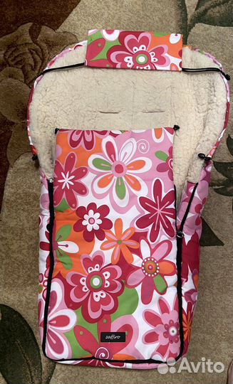 Конверт в коляску зимний zaffiro