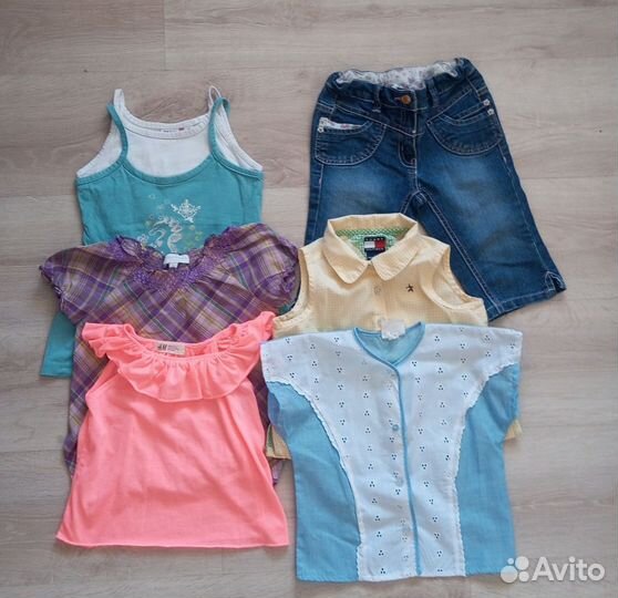 Пакет вещей на девочку рост 104-110 см