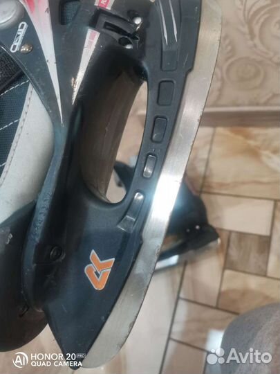 Коньки хоккейные раздвижные для мальчика