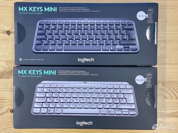 Клавиатура Logitech MX Keys mini рус