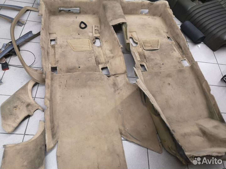 Настил пола w220