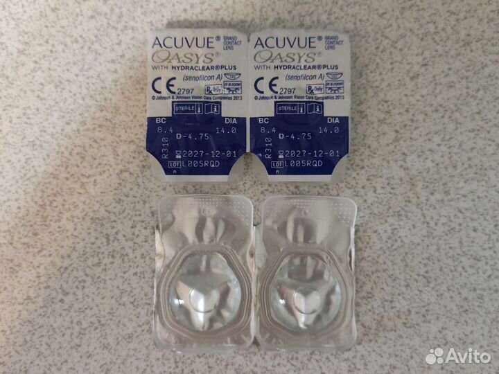 Линзы контактные acuvue oasys двухнедельные