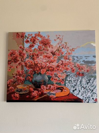 Картины по номерам раскрашенная 40*50