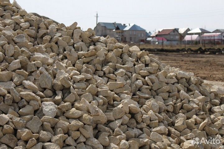 Щебень известняковый