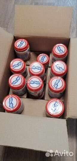 Детское фруктовое пюре Агуша (коробка)