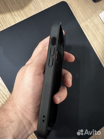 Чехол iPhone 13 pro cyrill кожа magsafe