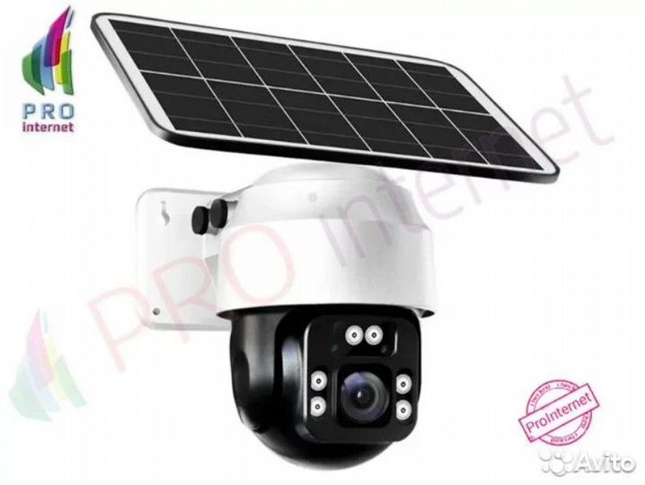 Камера видеонаблюдения WiFi с сим картой 4G PTZ