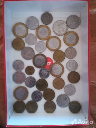 Монеты разные коллекция