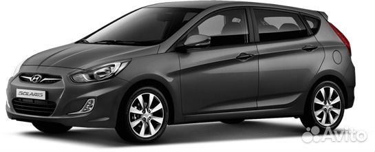 Бампер новый Hyundai Solaris цвет серый SAE