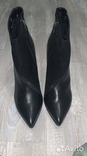 Ботильоны кожаные Италия