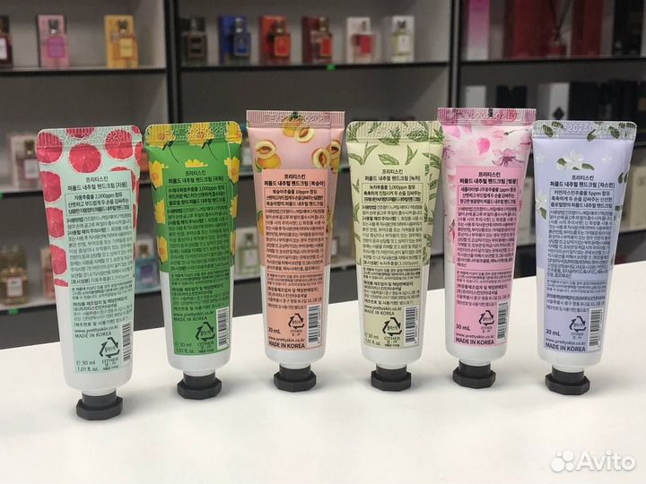 Крем для рук Pretty Skin Perfumed Natural Hand