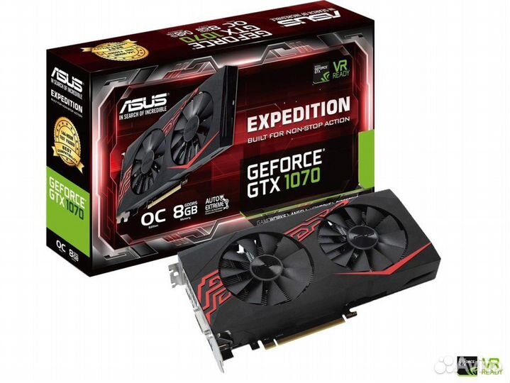 Asus GeForce GTX 1070 Expedition OC 8 GB