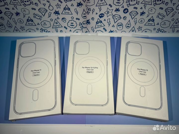 Чехол MagSafe на iPhone (Новый)