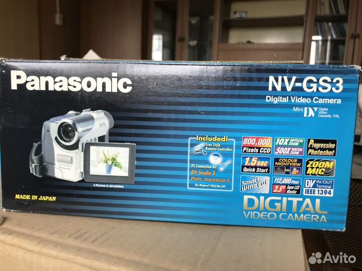 Видео камера Panasonic NV-GS3EN