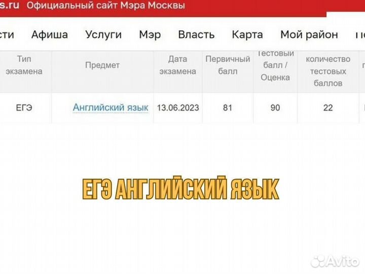 Репетитор по Английскому языку