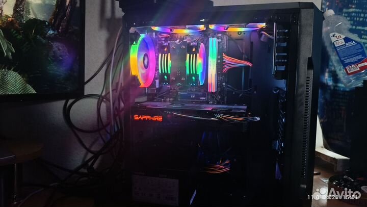 Игровой пк Ryzen5500+Saphire Rx5600xt+16g3600+nvme
