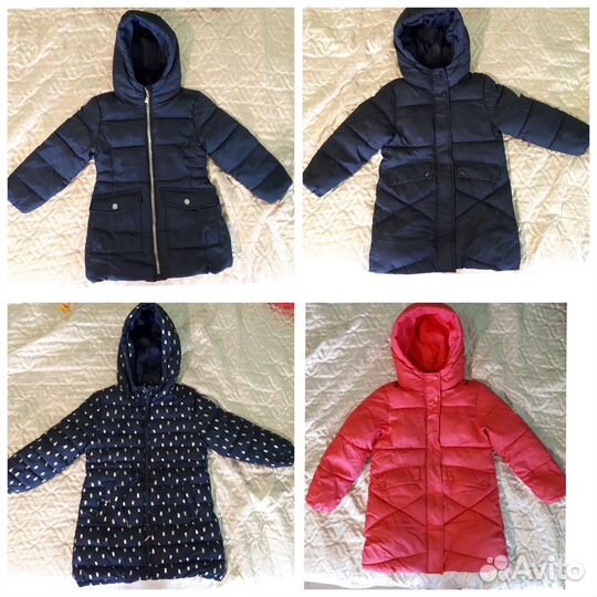 Куртки для девочки 98,104,110,116