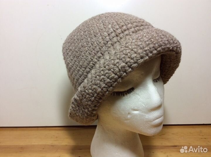 Универсальная шляпка с полями, размер 54-57,арт169