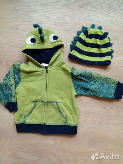 Шапка, кофта для мальчика Gymboree
