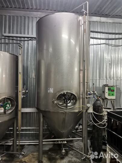 Цилиндро-Конический Танк для пива цкт 2000л