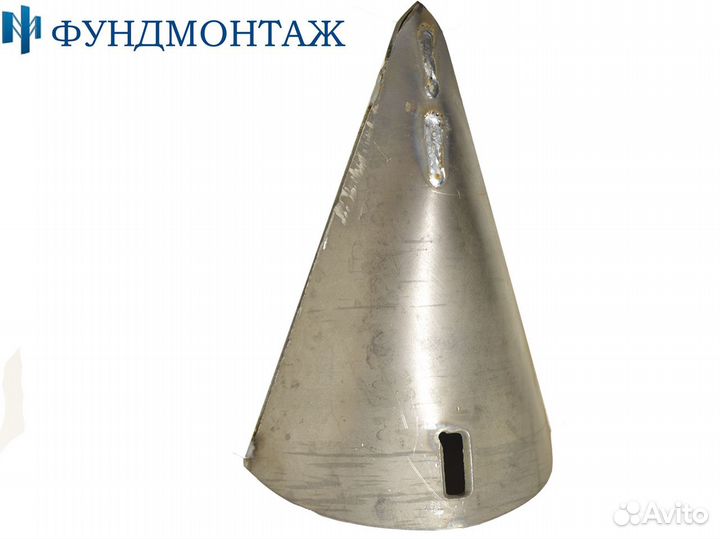 Сварные наконечники на винтовую сваю из казани
