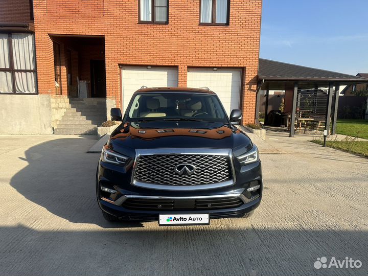 Infiniti QX80 5.6 AT, 2018, 73 000 км