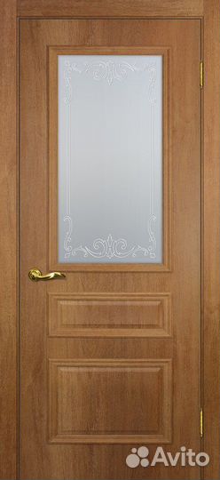 Межкомнатная дверь пвх Мариам Верона-2, остекленна