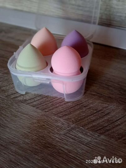 Спонжи для макияжа новые