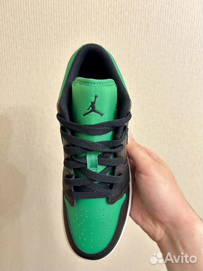 Кроссовки Jordan 1 Low “Lucky Green”