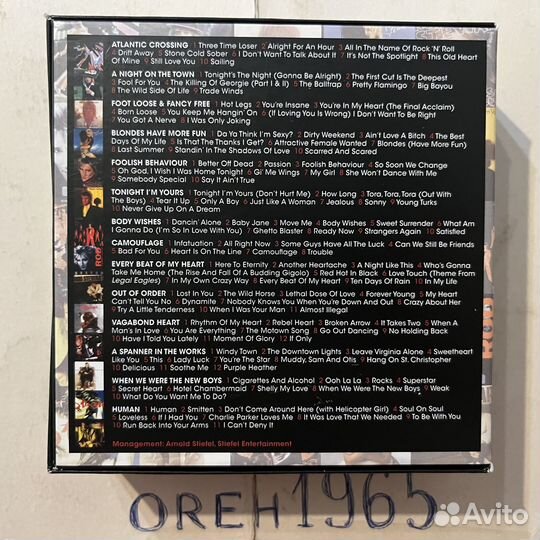 Rod Stewart - The Studio Albums 1975 - 2001. 14 CD