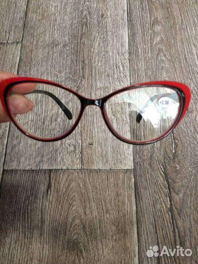 Женские новые очки для зрения +2.5