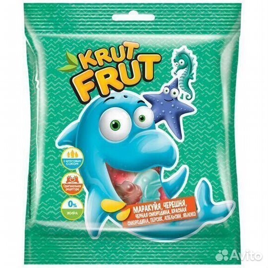 Мармелад Krut Frut Обитатели Подводного Мира 70 г