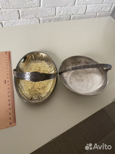 Мельхиоровая посуда СССР